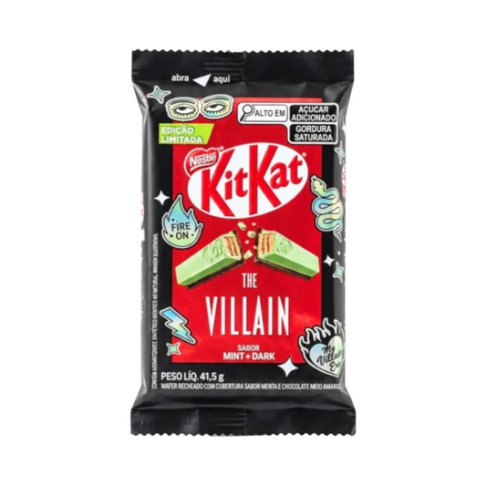 Kit Kat The Villain Mint Dark Chocolate - 41.5g [Brazil]