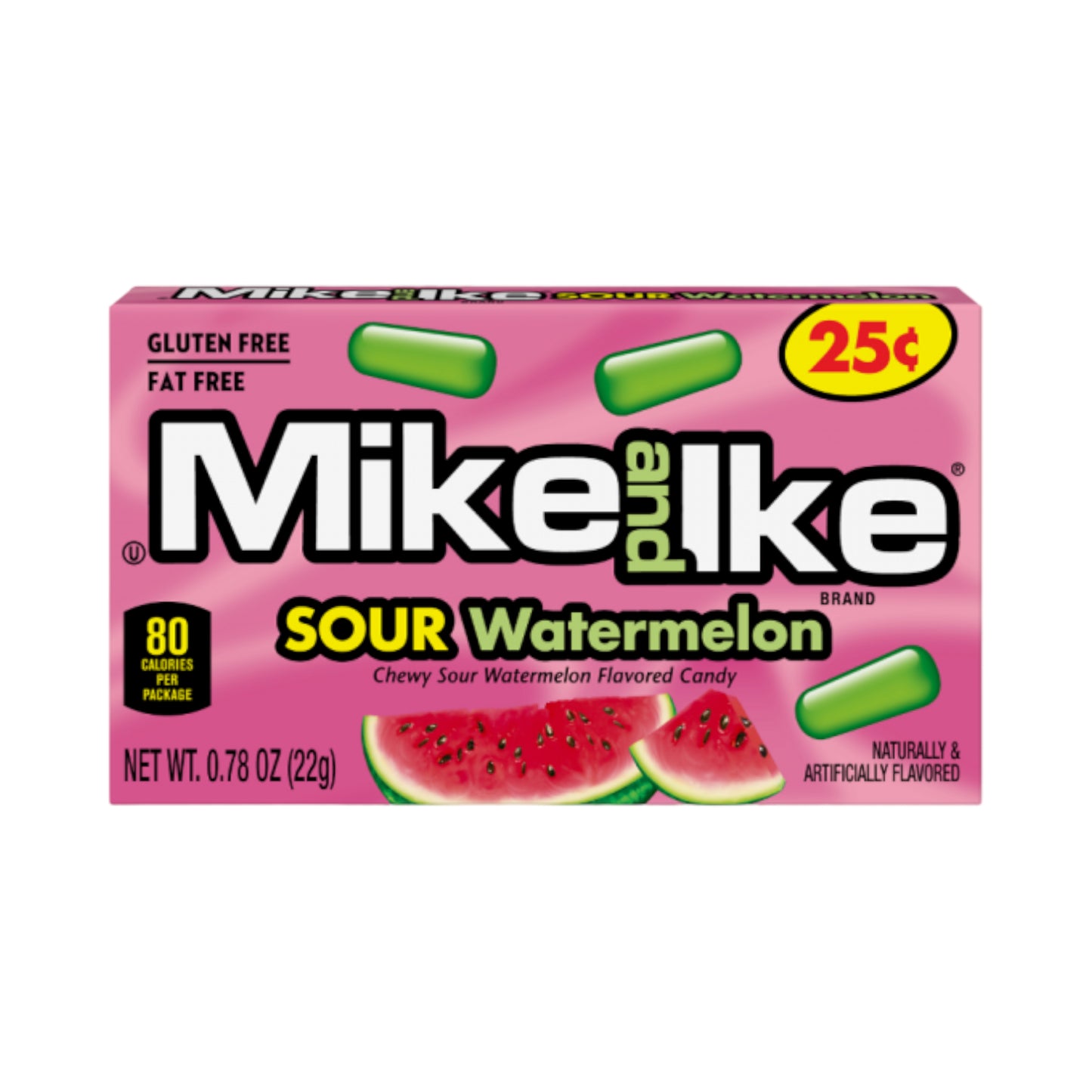 Mike And Ike Sour Watermelon - 0.78oz (22g)