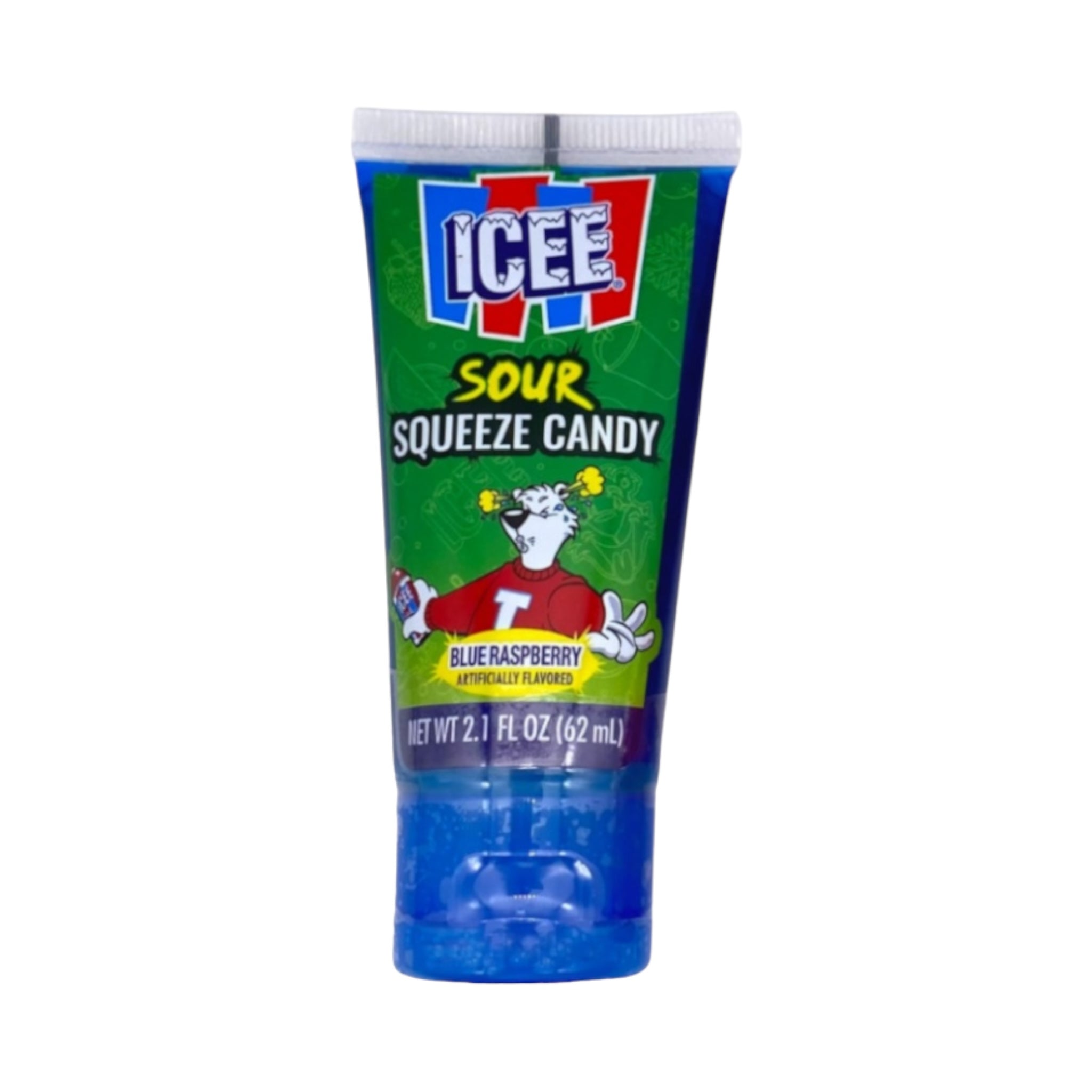 ICEE Sour Blue Raspberry Squeeze Candy - 2.1floz (62ml) – USA Bites