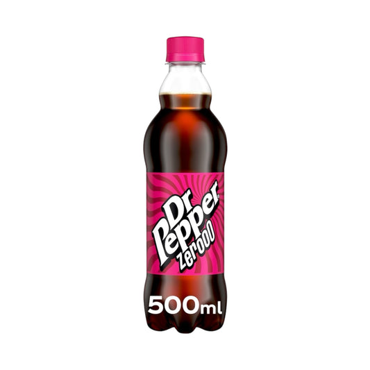 Dr Pepper Zero Sugar - 500ml