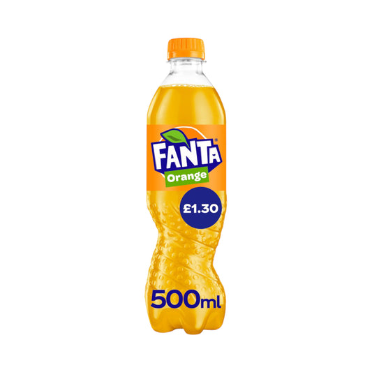 Fanta Orange - 500ml Bottle (PMP £1.30)