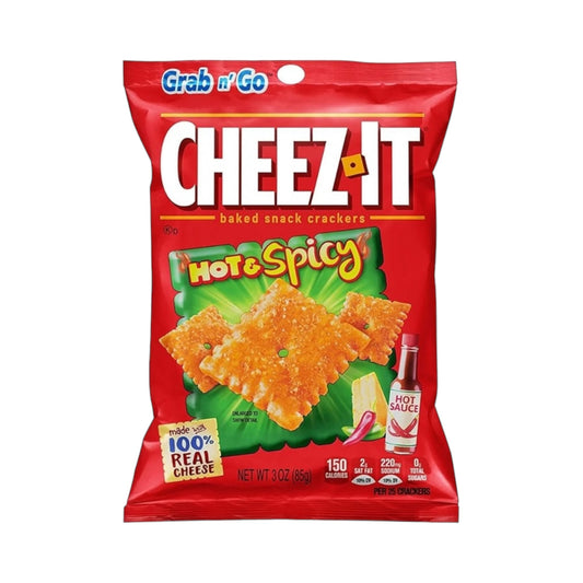 Cheez-It Hot & Spicy Snack Crackers - 3oz (85g)