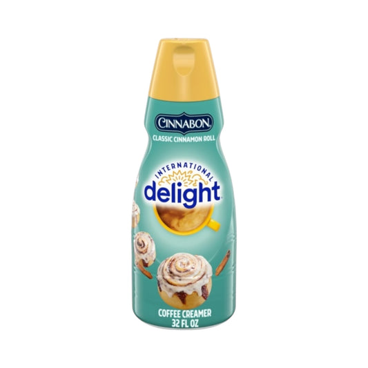 International Delight Coffee Creamer Cinnabon - 32fl.oz (946ml) ** BBD 16/12/25 **