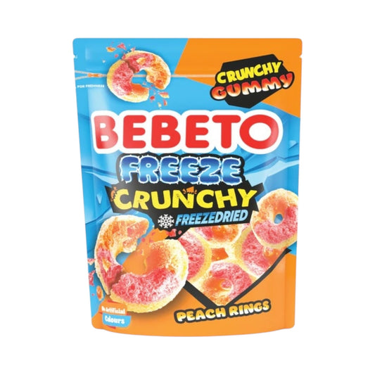 Bebeto Freeze Dried Gummy Peach Ring - 35g