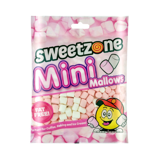 Sweetzone Mini Mallows Pink & White - 140g