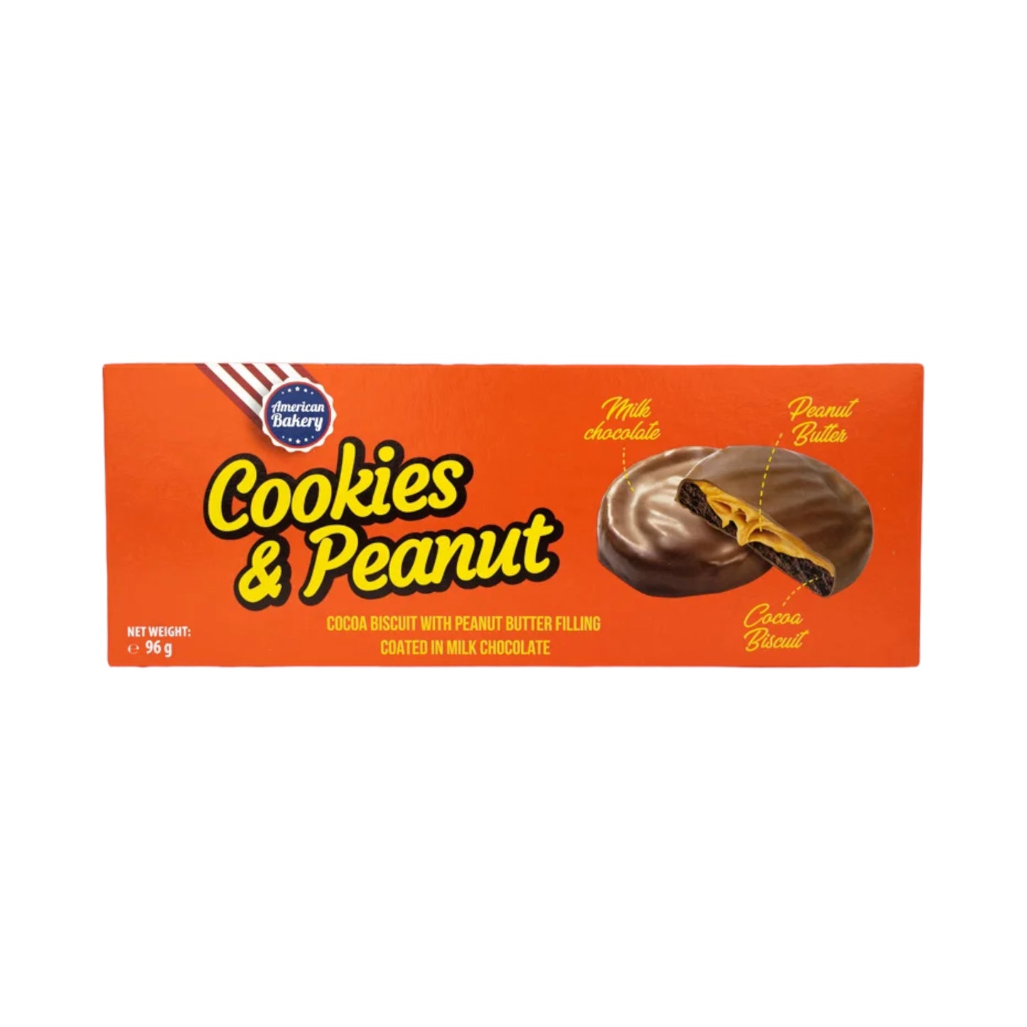 American Bakery Cookie & Peanut - 96g