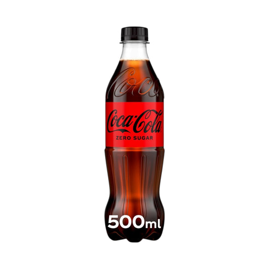 Coca Cola Zero Sugar - 500ml (PMP £1.40)