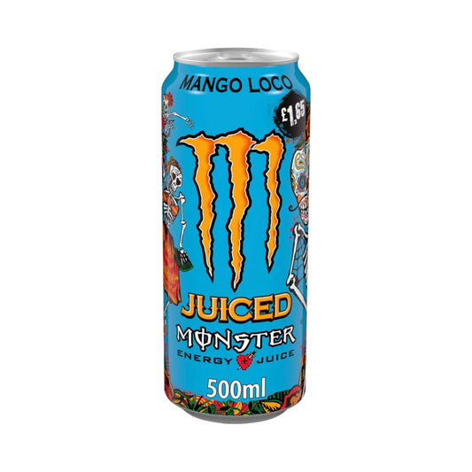 Monster Energy Drink Mango Loco - 500ml (PMP £1.65)