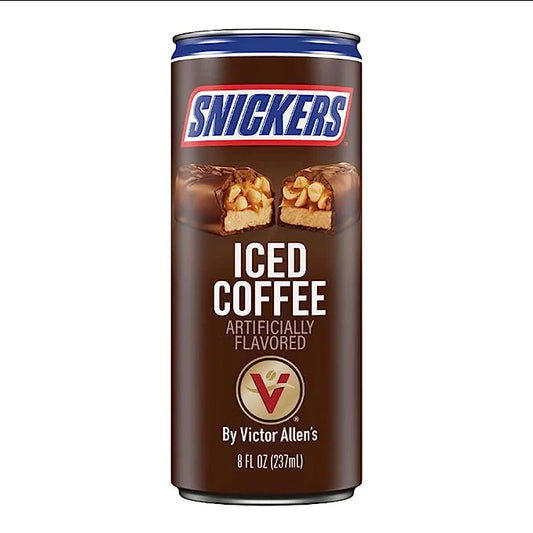 Snickers Iced Coffee Latte - 8 FL OZ (237ml)