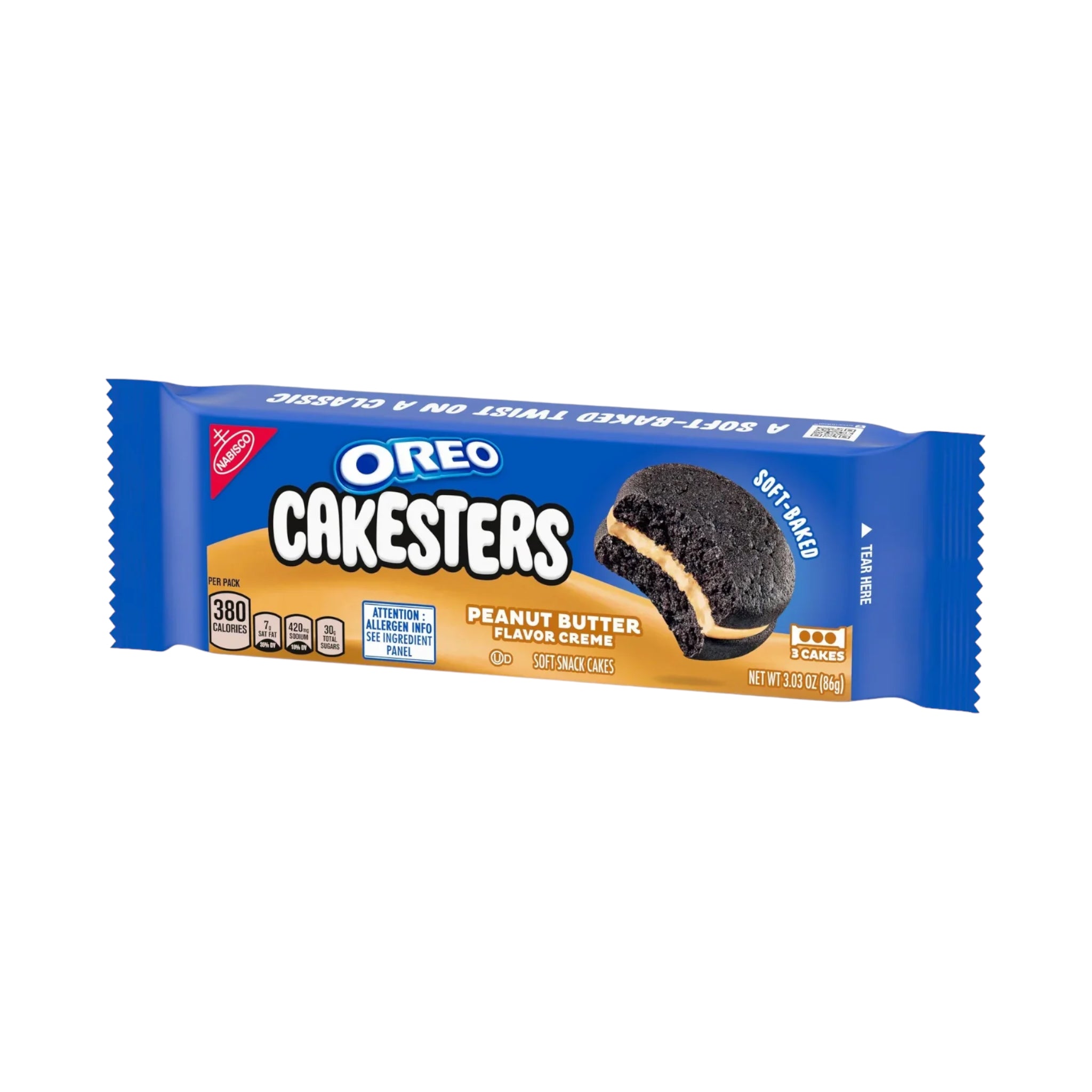 Oreo Cakesters Peanut Butter - 3.03oz (86g) – USA Bites