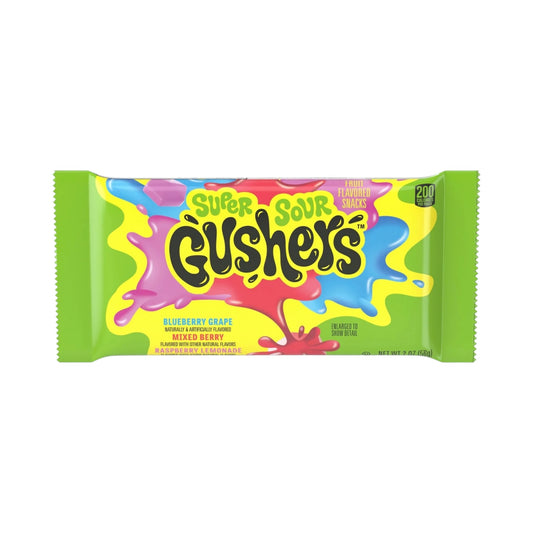 Gushers Super Sour Berry Pouch - 2oz (56g)