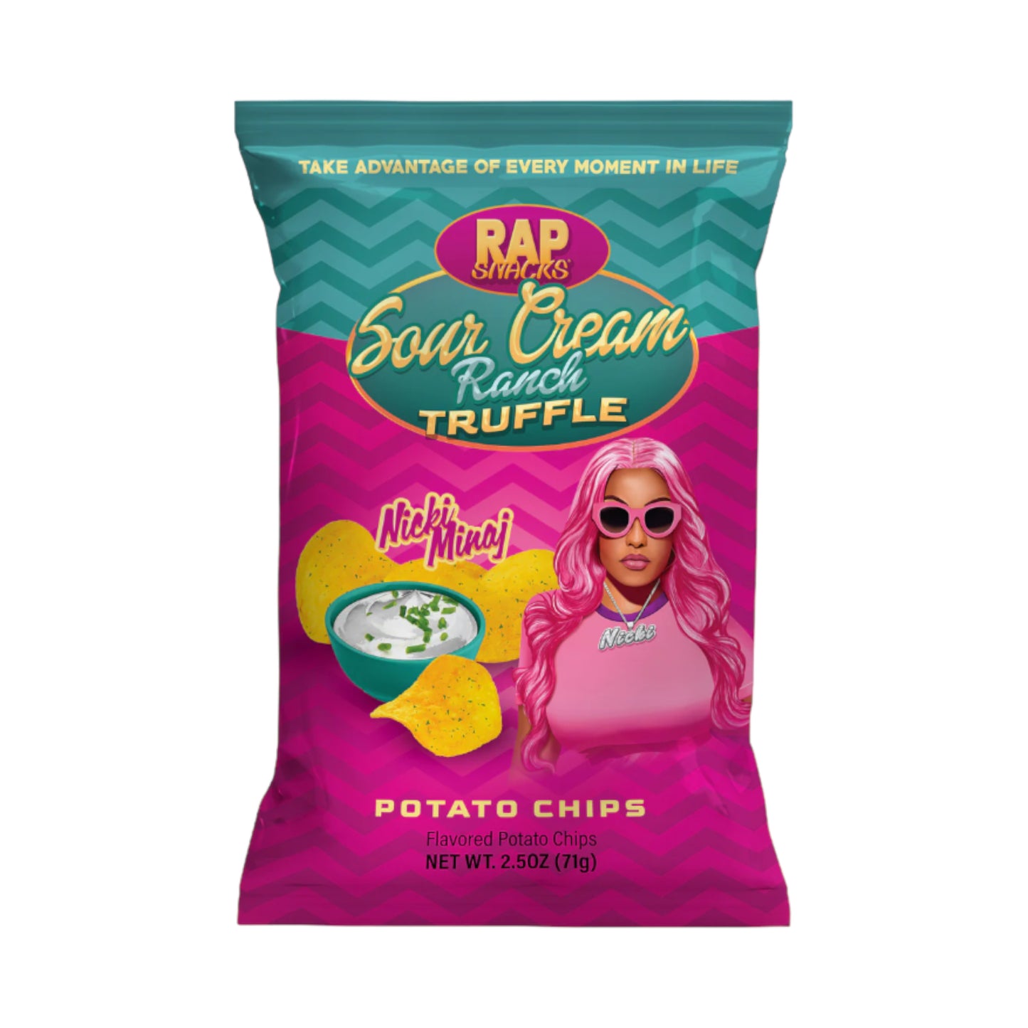 Rap Snacks Nicki Minaj Sour Cream Ranch Truffle - 2.5oz (71g)