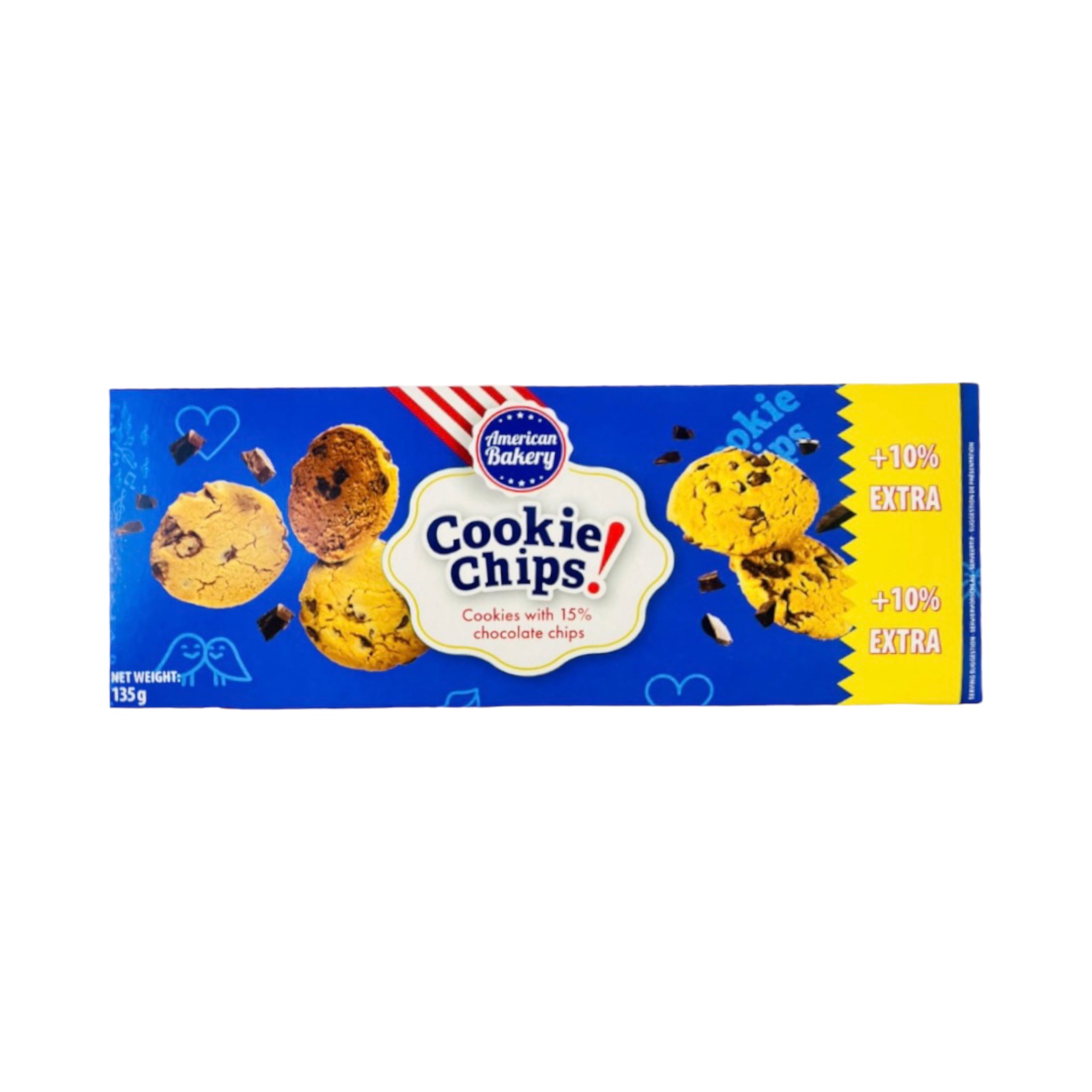 American Bakery Cookie Chips - 135g – USA Bites