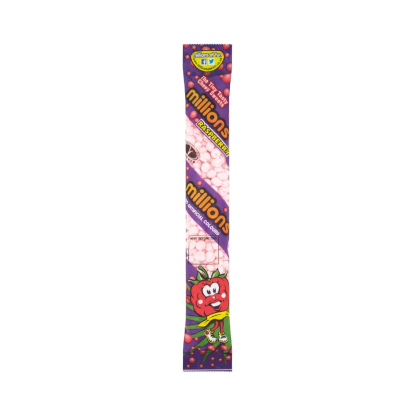 Millions Raspberry Tube - 55g