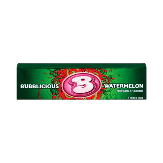 Bubblicious Watermelon Gum 5pc - 1.4oz (40g)