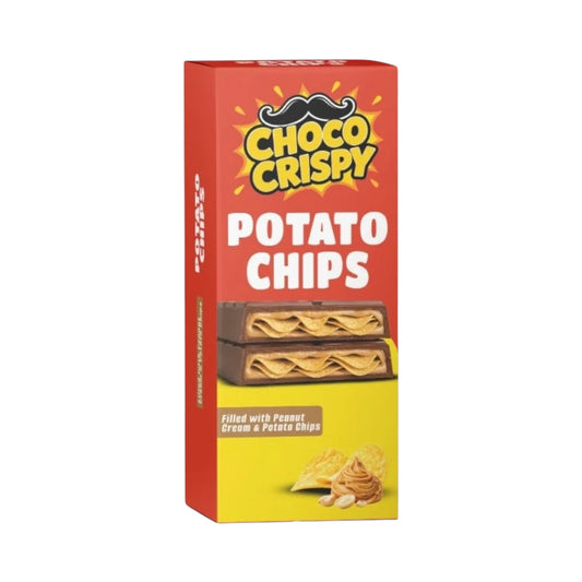 Choco Crispy Potato Chips Chocolate Bar With Peanut Butter - 90g