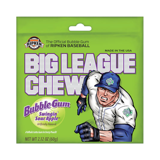 Big League Gum Sour Apple - 2.12oz (60g)