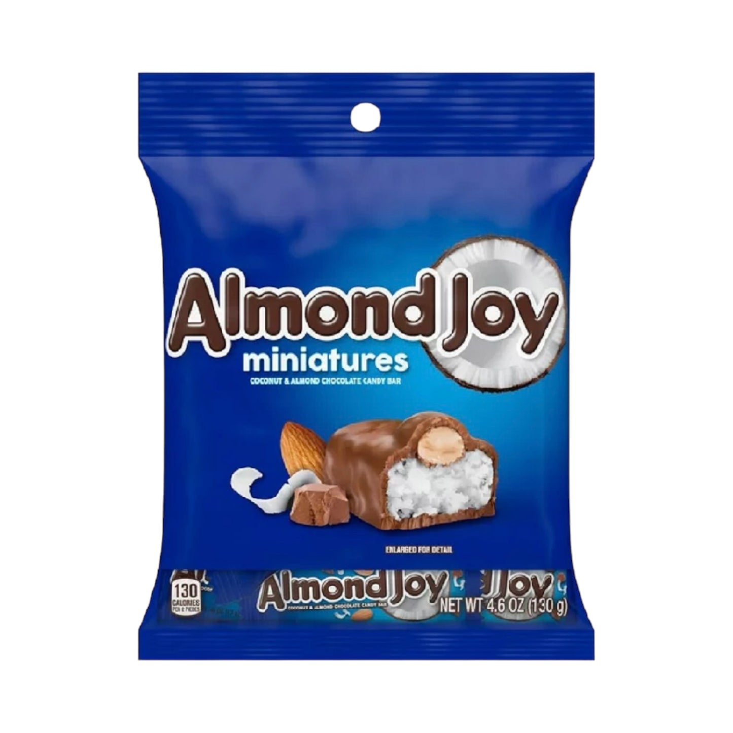 Almond Joy Snack Size Peg Bag 4.8oz (136g)