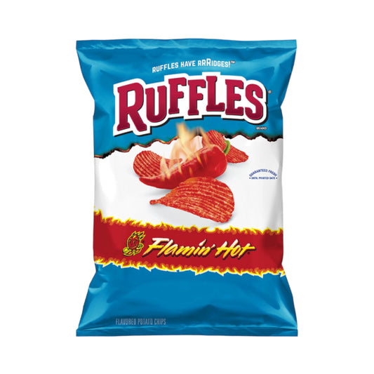 Ruffles Flamin' Hot Potato Chips - 6.5oz (184g)