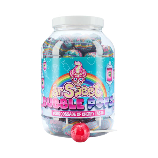 Dr Sweet Bubble Popz Cherry - 25g