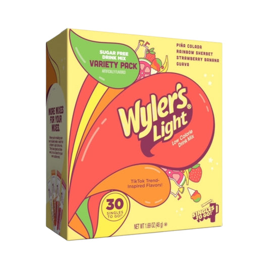 Wyler's Light Singles To Go Watertok Island Variety Flavors 30pc - 1.69oz (48g)