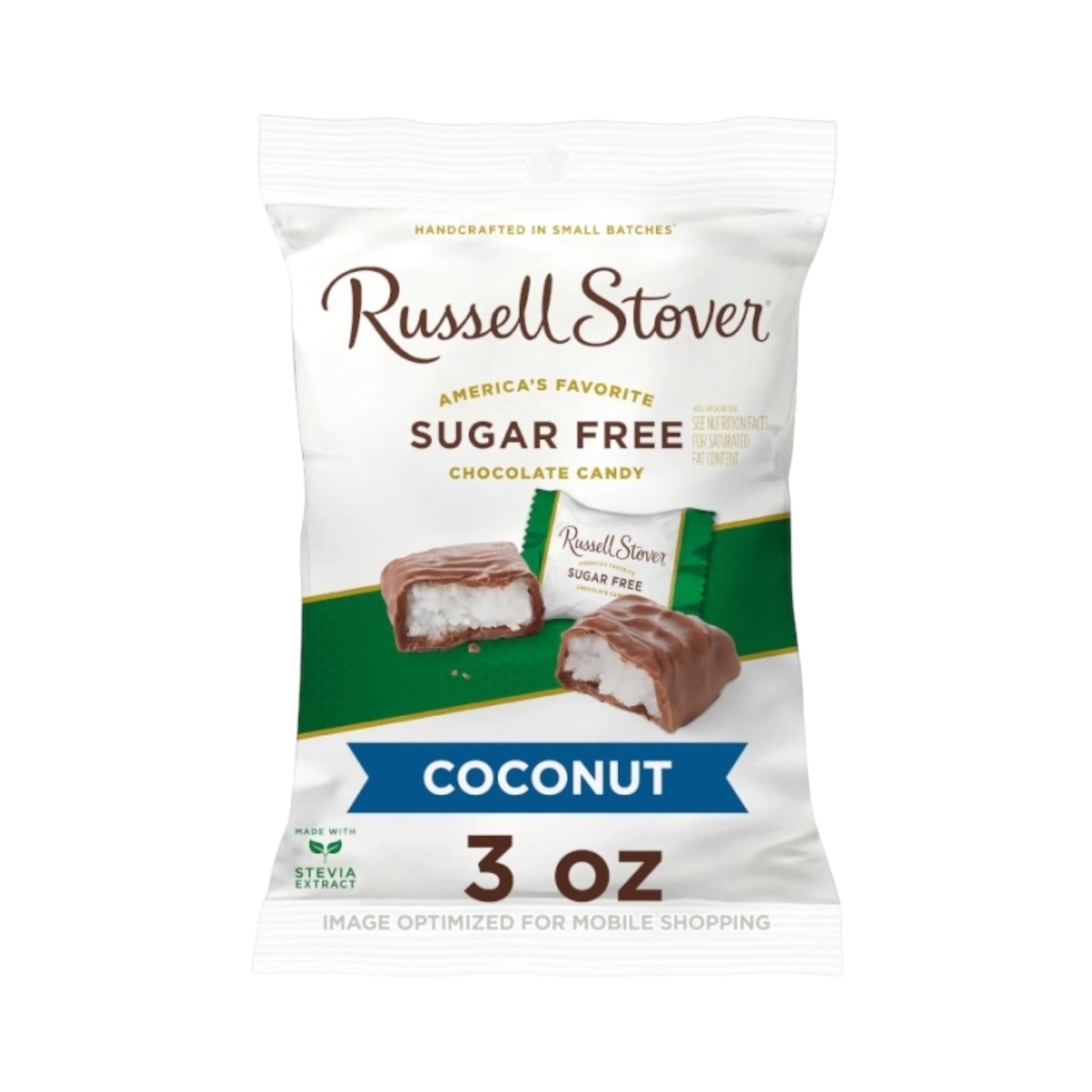 Russell Stover Sugar Free Coconut Patties - 3oz (85g)