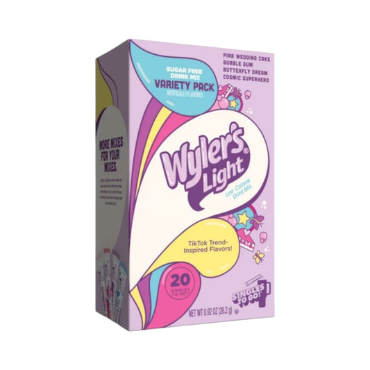 Wyler's Light Singles To Go Watertok V2 Fun Flavors 20pc - 0.92oz (26.2g)