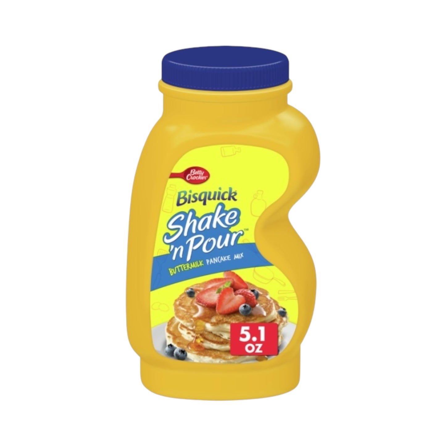 Bisquick Shake'n Pour Buttermilk Pancake Mix - 5.1oz (144g)