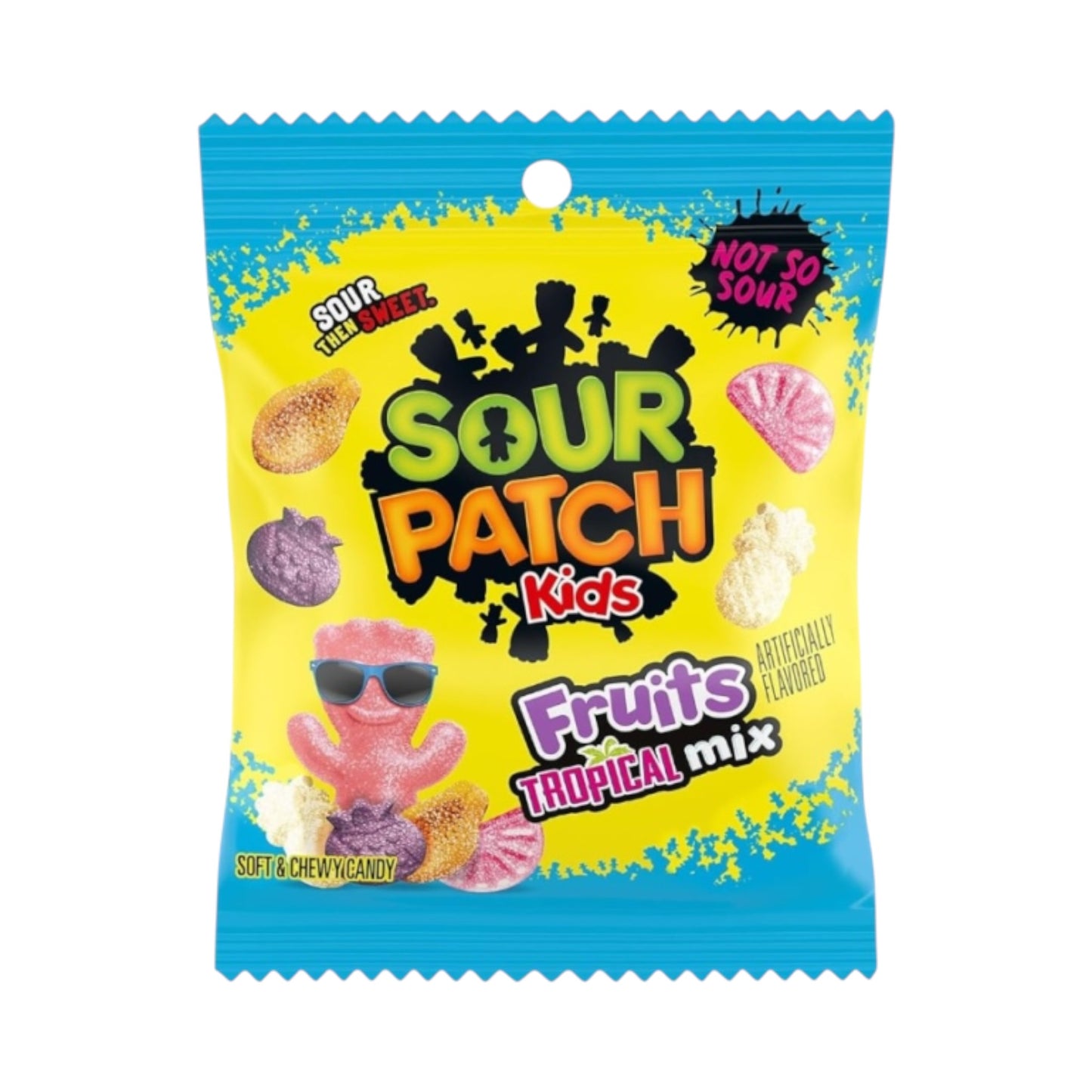 Sour Patch Kids Fruits Tropical Mix - 3.08oz (87g)