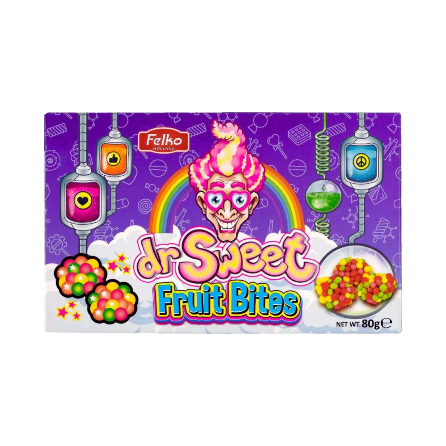 Dr Sweet Fruit Bites - 90g - Theatre Box