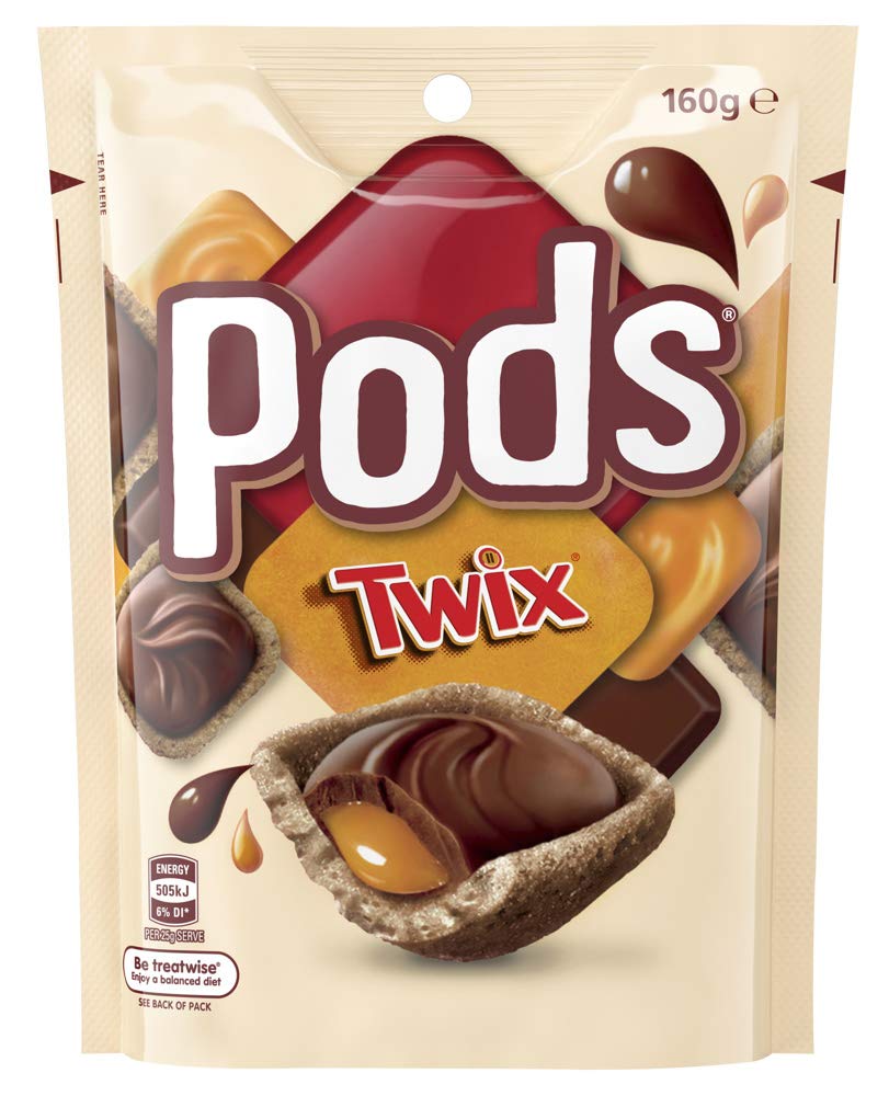Twix Pods Chocolate Pouch (160g) Australia Import