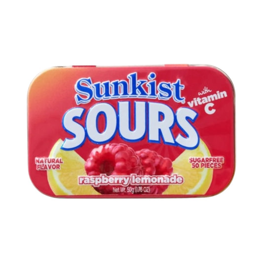 Sunkist Sours Raspberry Lemonade - 1.76oz (50g) [Canadian]