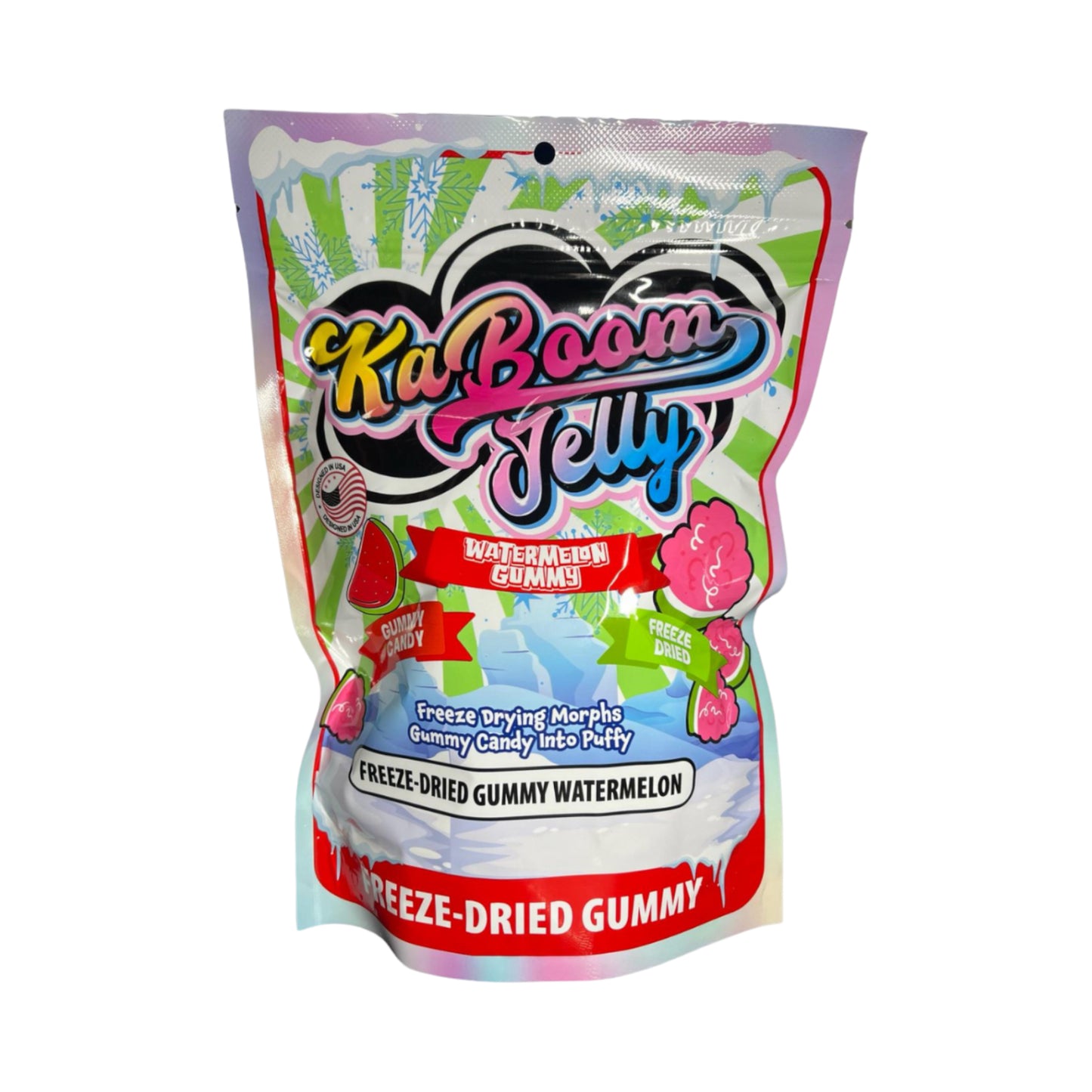 Kaboom Jelly Freeze Dried Gummy Watermelon Flavour - 120g