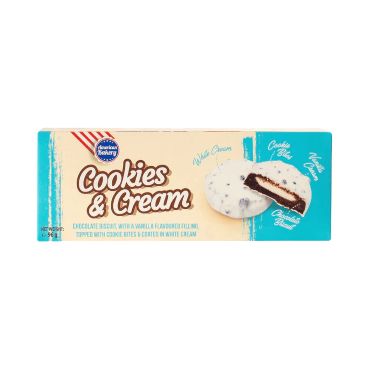American Bakery Cookie & Cream - 96g