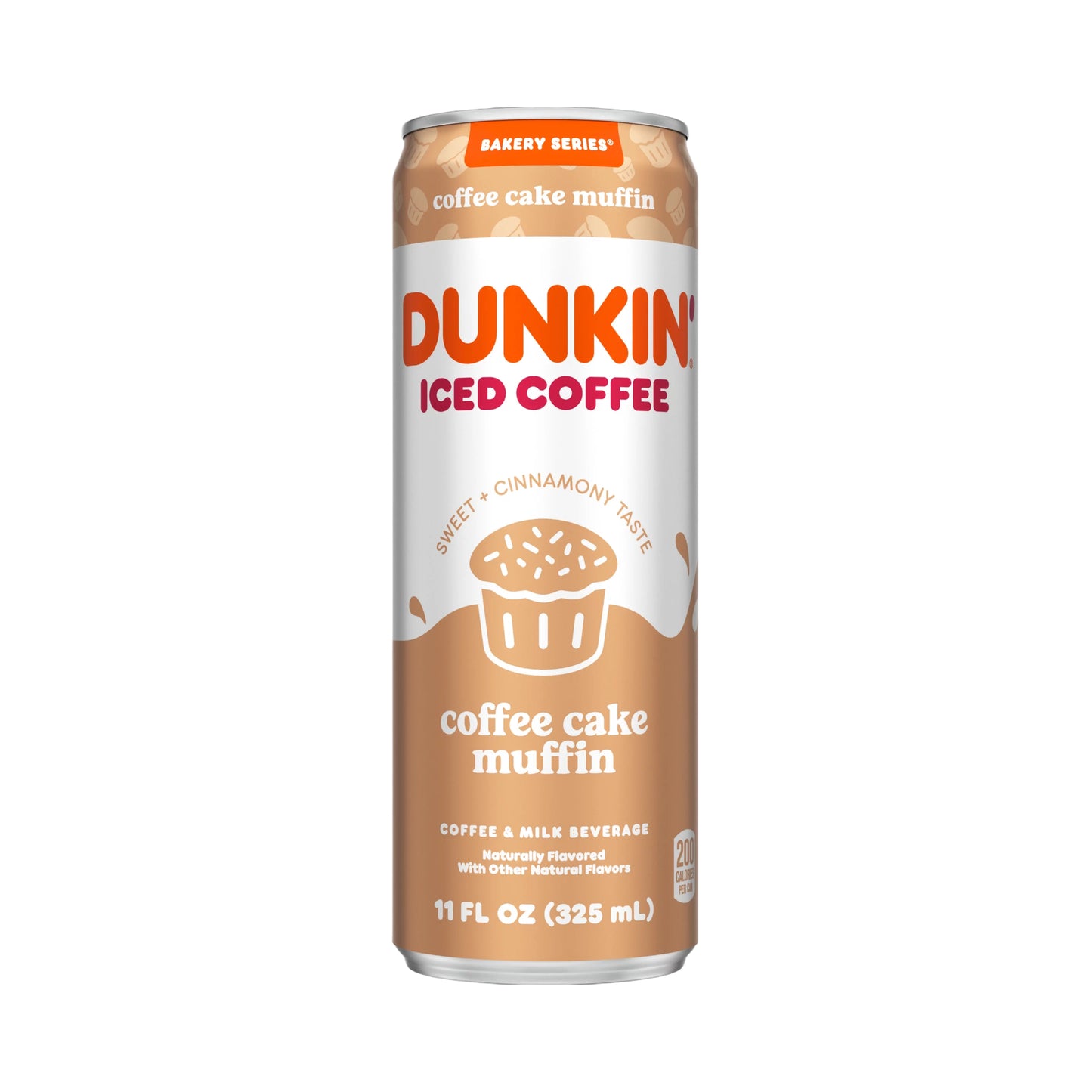 Dunkin Iced Coffee Cake Muffin - 11fl.oz (325ml)