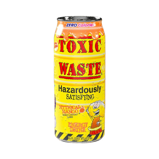 Toxic Waste Mythical Mango Energy Drink - 16fl.Oz (473ml)