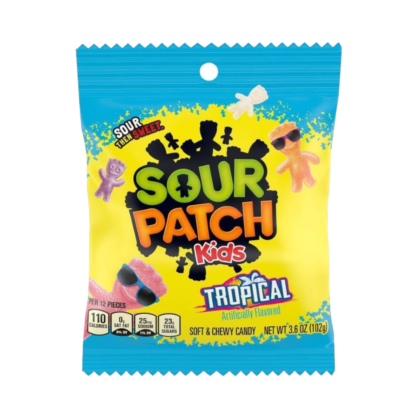 Sour Patch Kids Tropical - 3.6oz (102g)