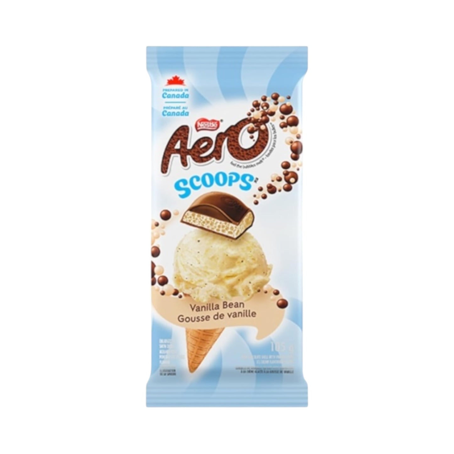 Aero Scoops Vanilla Bean - 105g [Canadian]