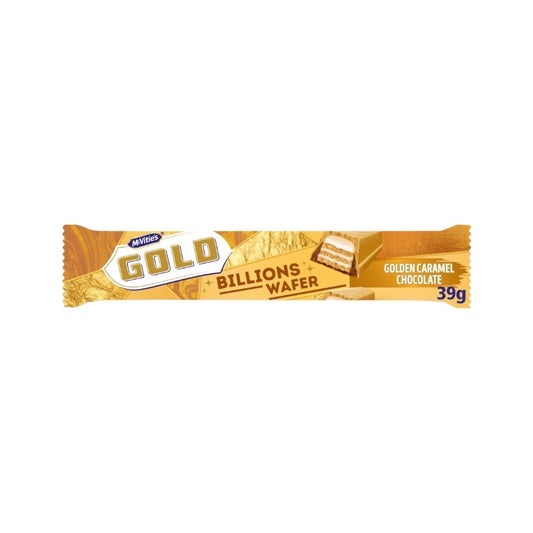 Mcvities Gold Billion Bar - 39g (PMP 60P)