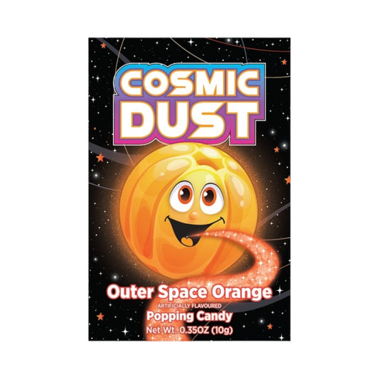 Cosmic Dust Outer Space Orange Popping Candy - 0.35oz (10g)