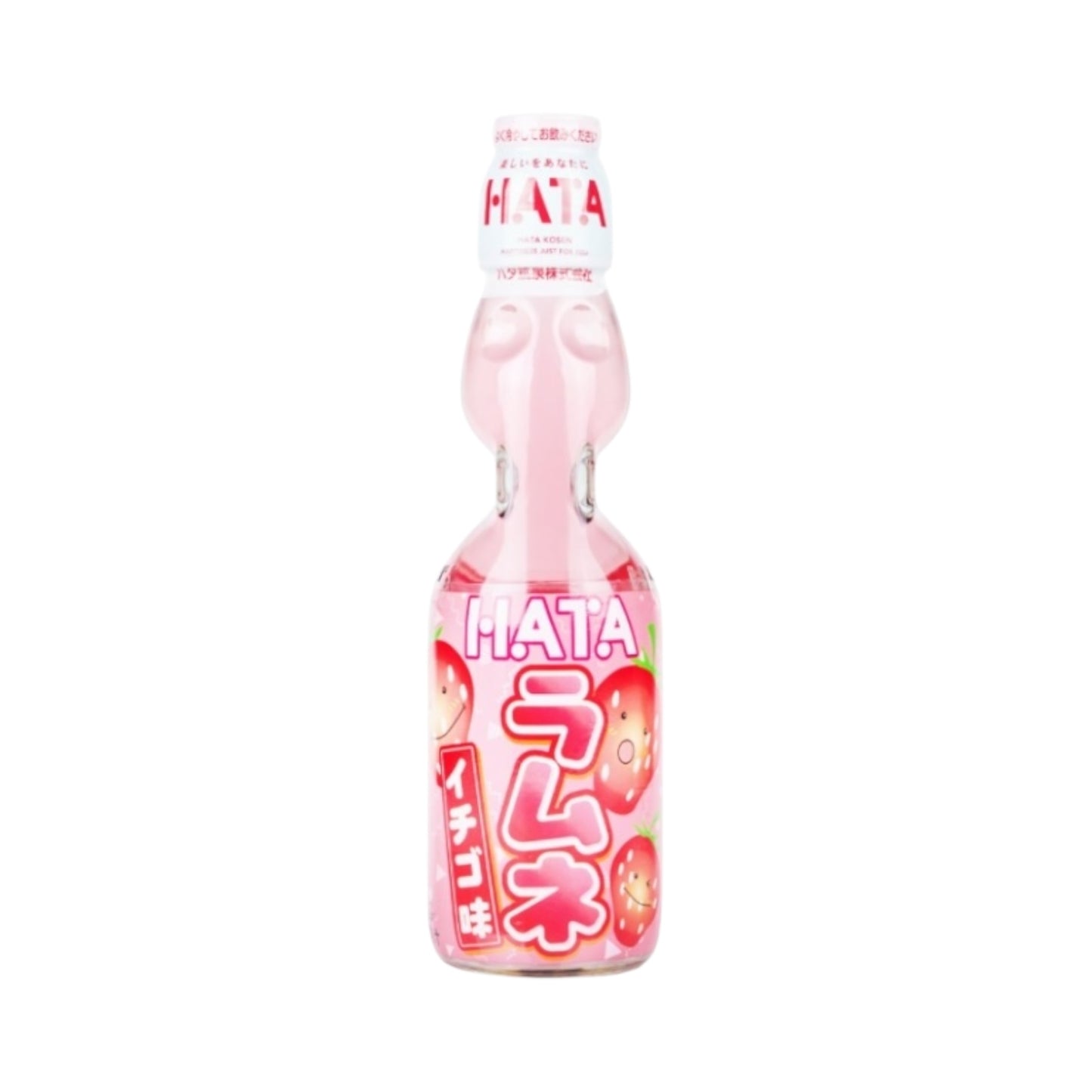 HATA Ramune - Strawberry (Glass) 200ml [Japan]