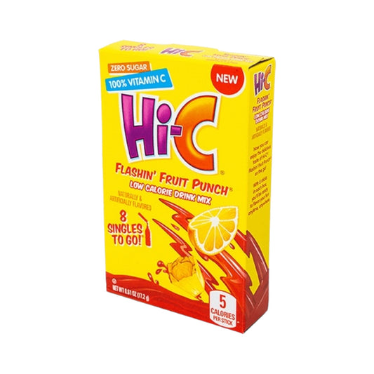 Hi-C Flashin’ Fruit Punch Singles To Go - 0.61oz (17.2g)