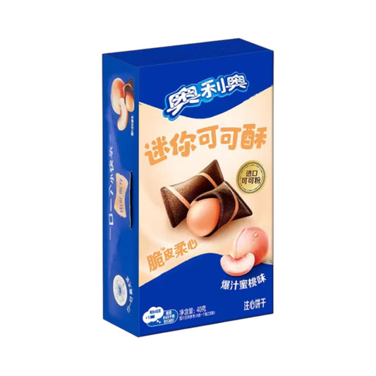 Oreo Crispy Cocoa Cookies Juicy Peach - 40g [China]