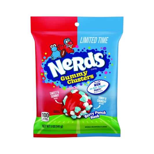 Nerds Gummy Clusters Berry Punch Rush - 5oz (141g)