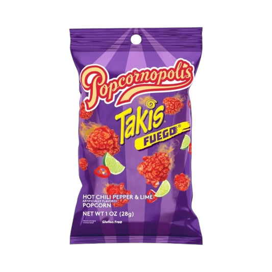 Popcornopolis Gourmet Takis Fuego Popcorn - 1oz (28g)