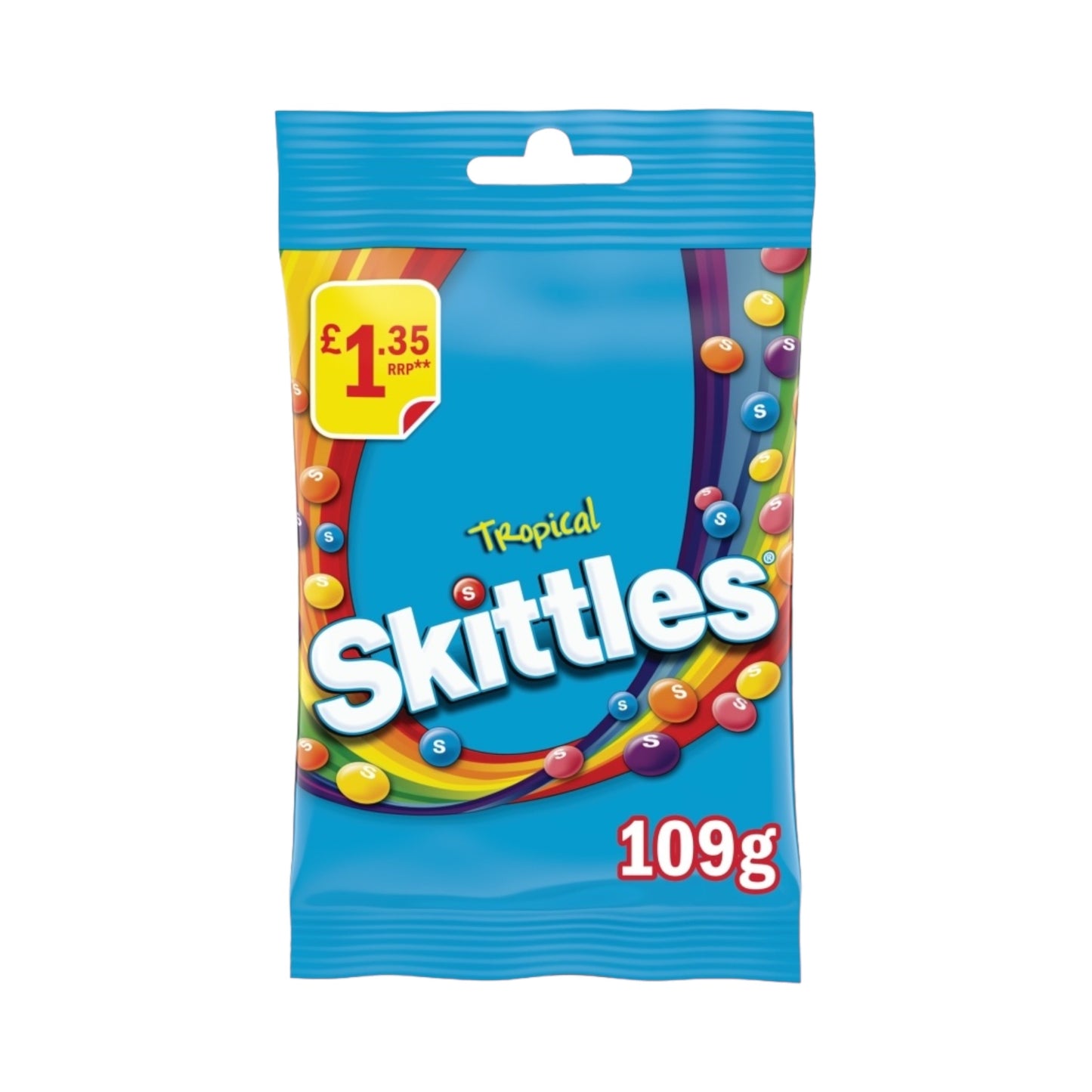 Skittles Tropical - 109g (PMP £1.35)