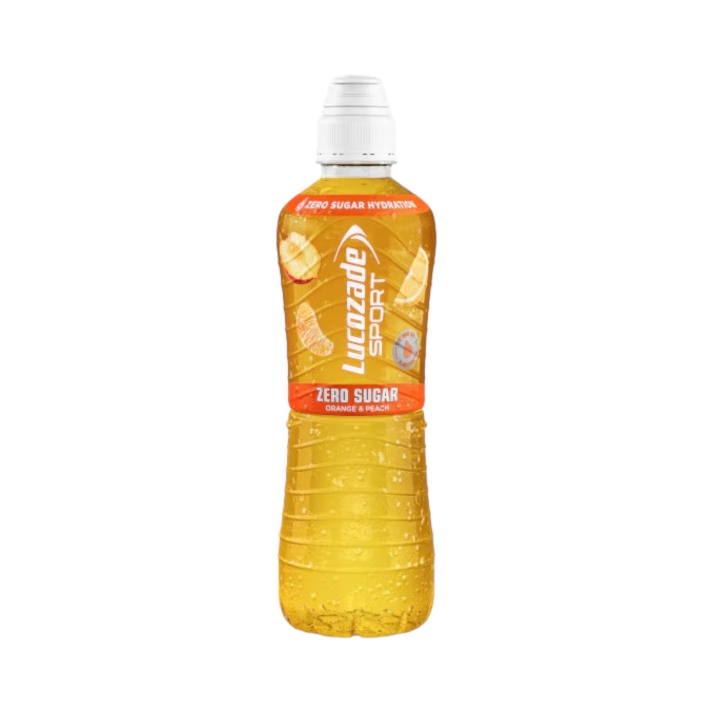 Lucozade Sport Zero Sugar - Orange & Peach - 500ml (PMP £1.50)