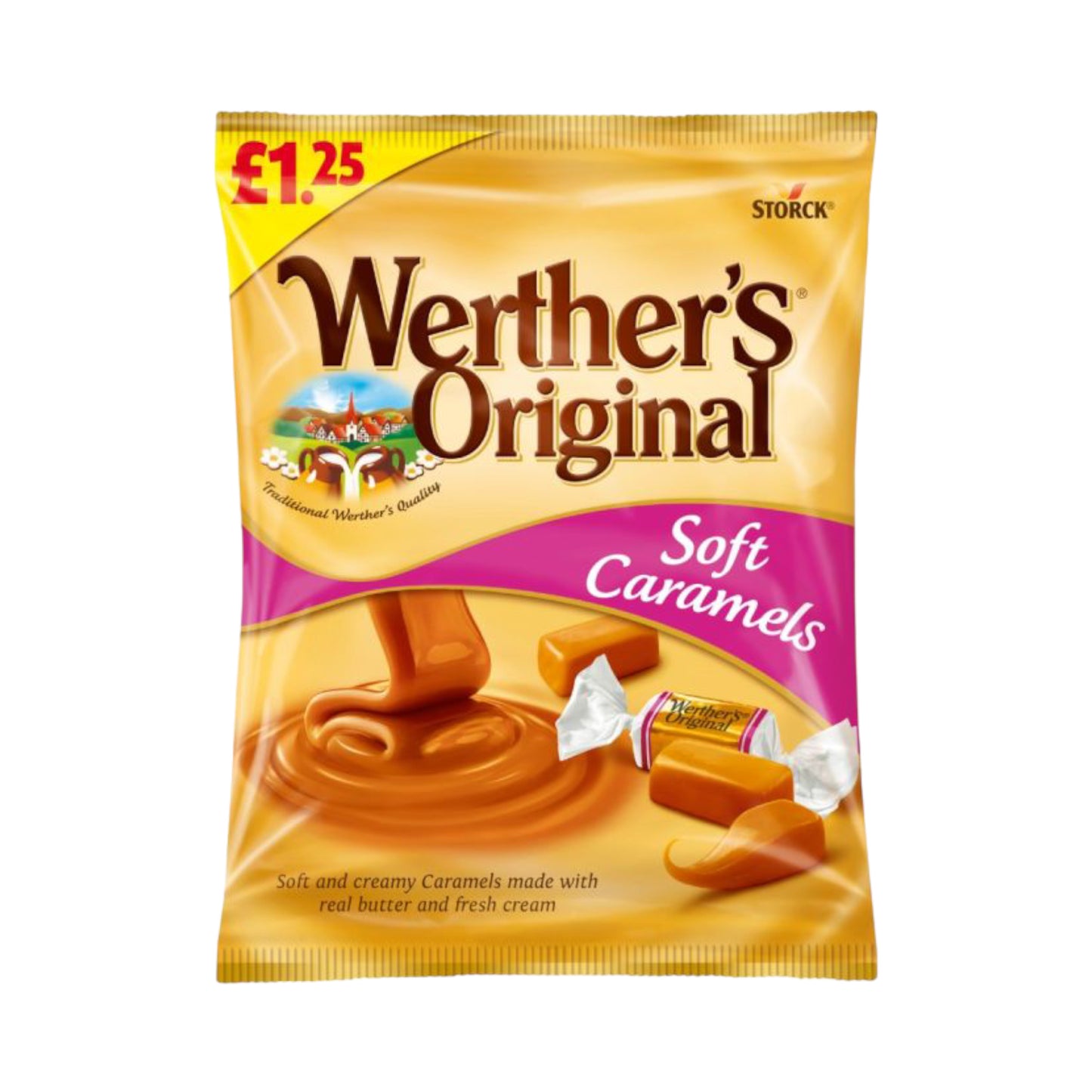 Werther's Original Soft Caramels - 110g (£1.25 PMP)