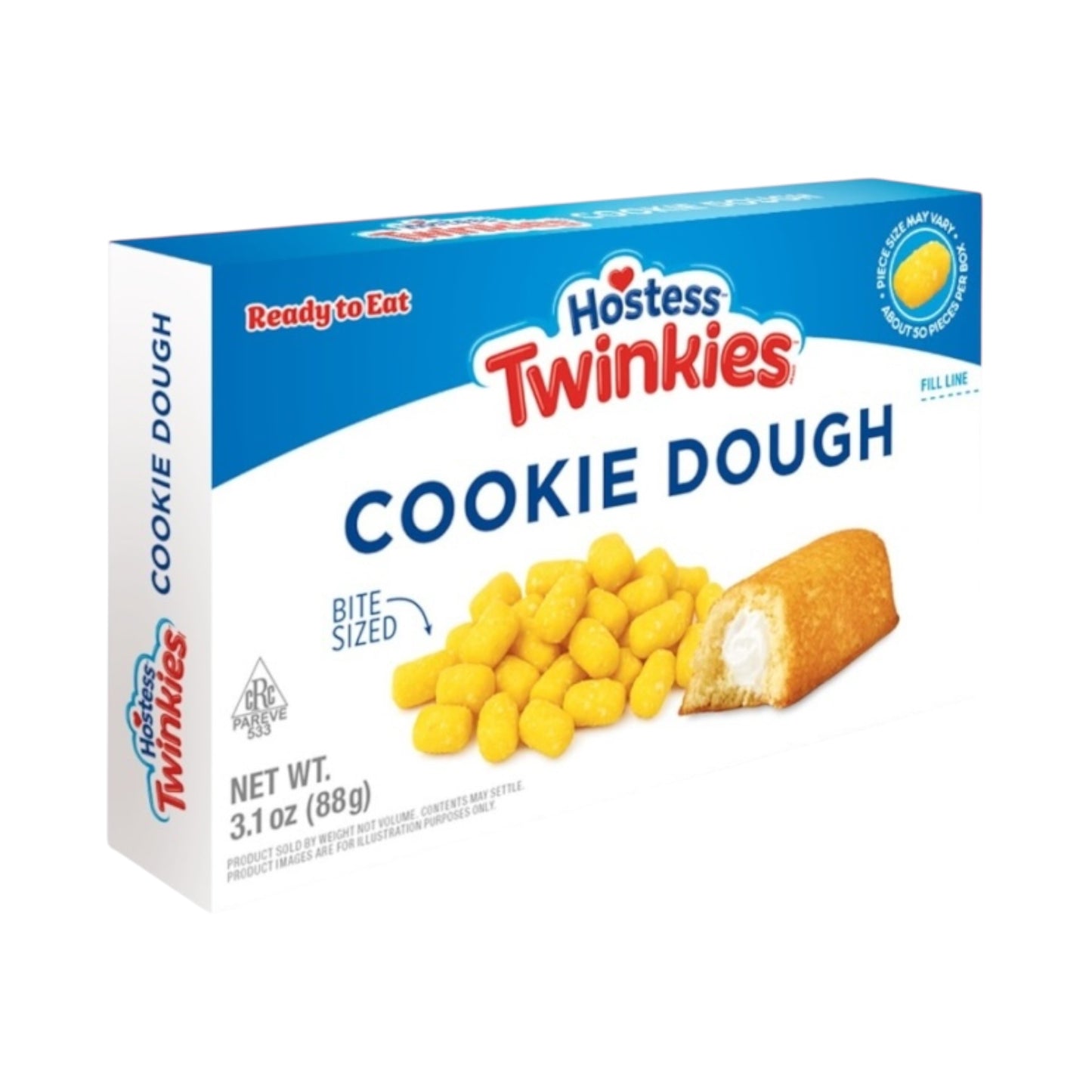 Hostess Twinkies Cookie Dough - 3.1oz (88g) - Theater Box