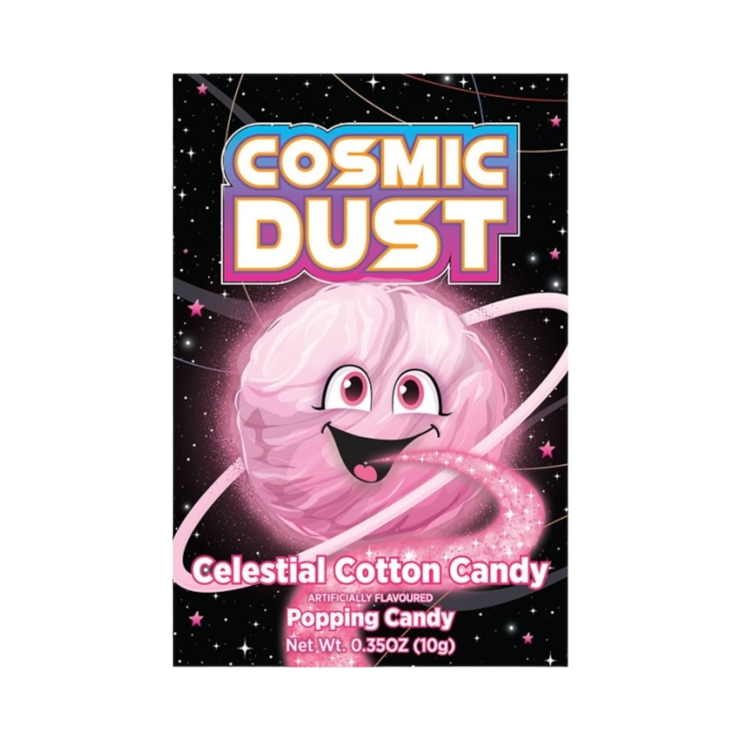 Cosmic Dust Celestial Cotton Candy Popping Candy - 0.35oz (10g)